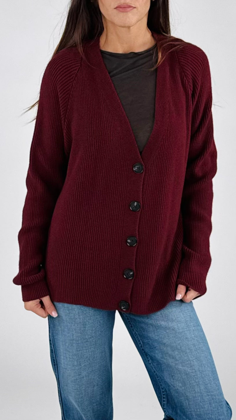 Cardigan over twin