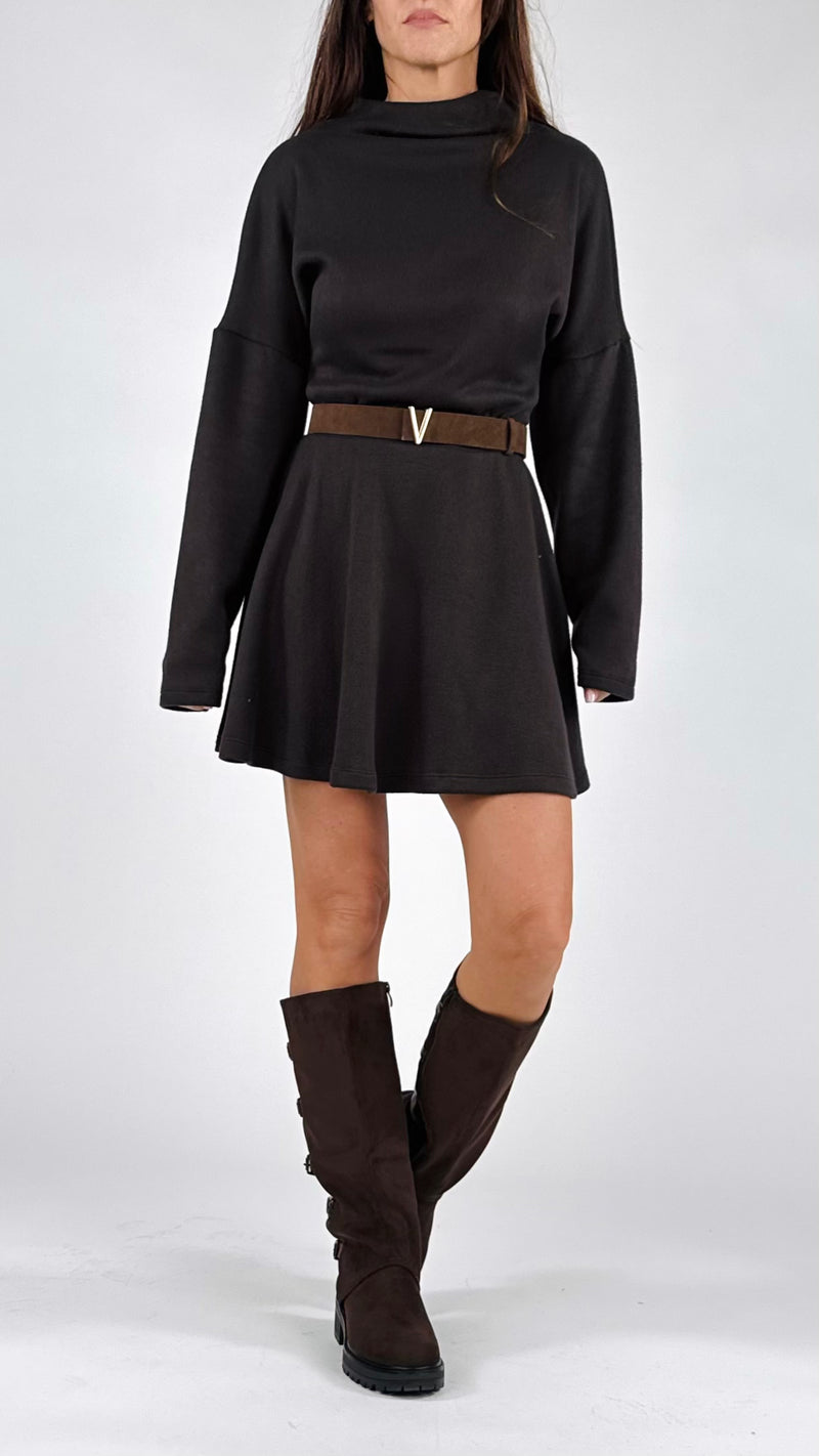 Abito kimono collo cratere H.