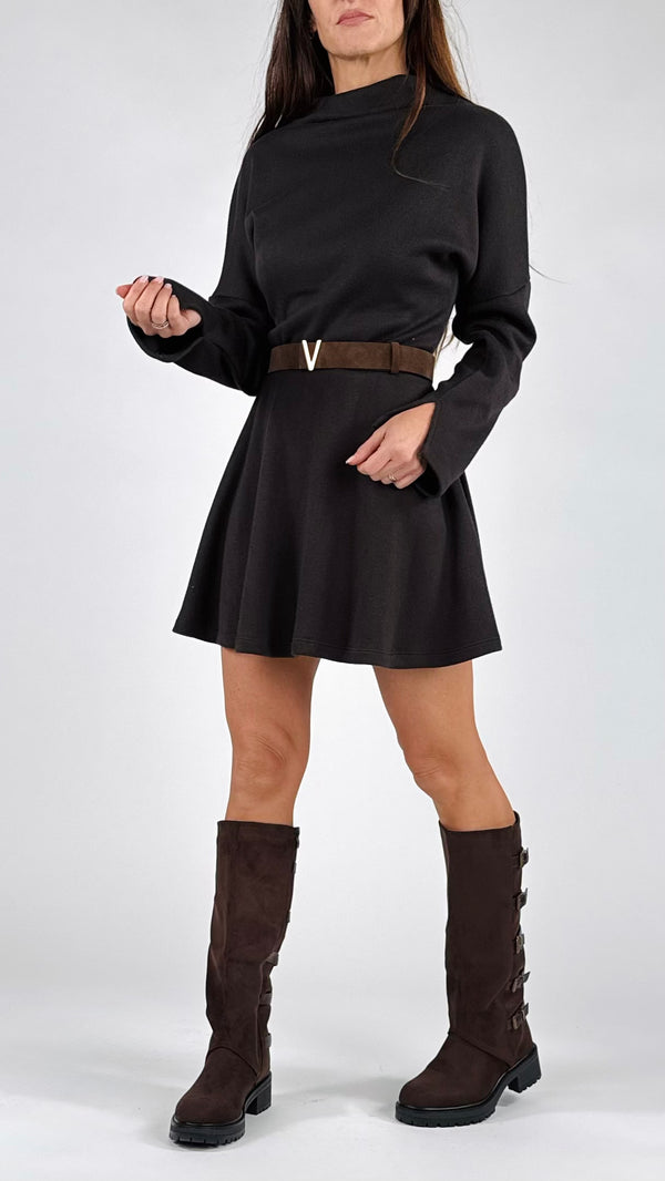 Abito kimono collo cratere H.