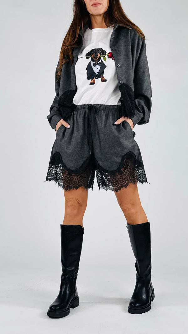 Short coulisse+pizzo H.