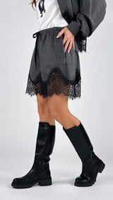 Short coulisse+pizzo H.