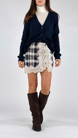 Mini check flanella pizzo H.