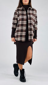 Camicia stondata flanella H.