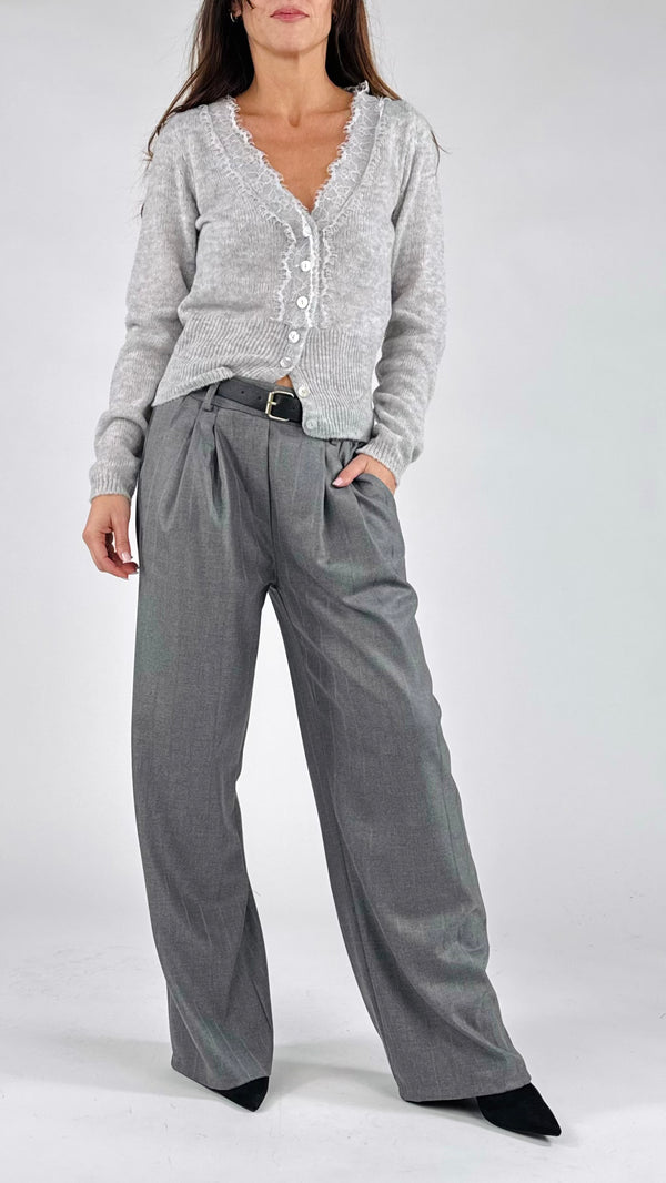 Pantalone manopesca gessato H.