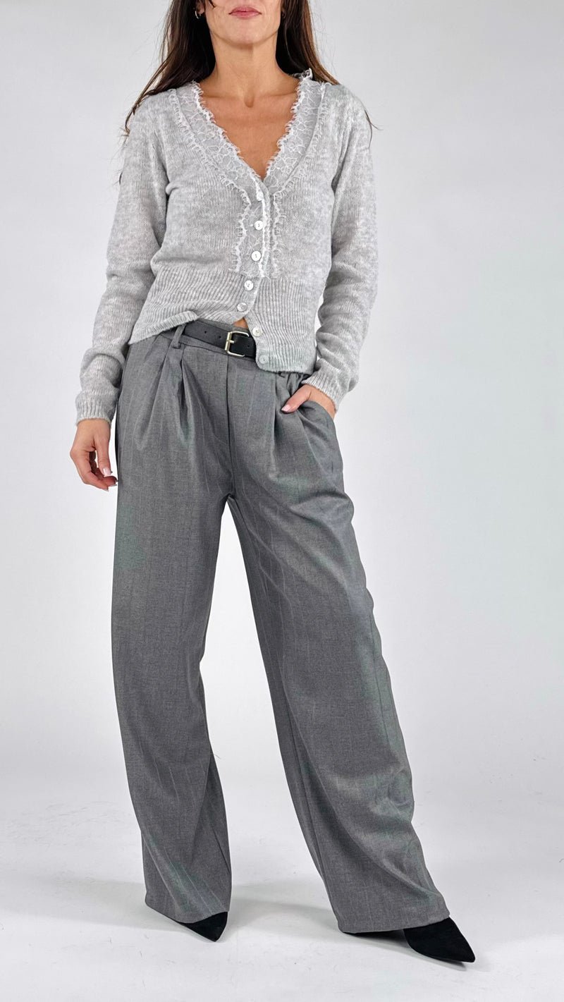 Pantalone manopesca gessato H.