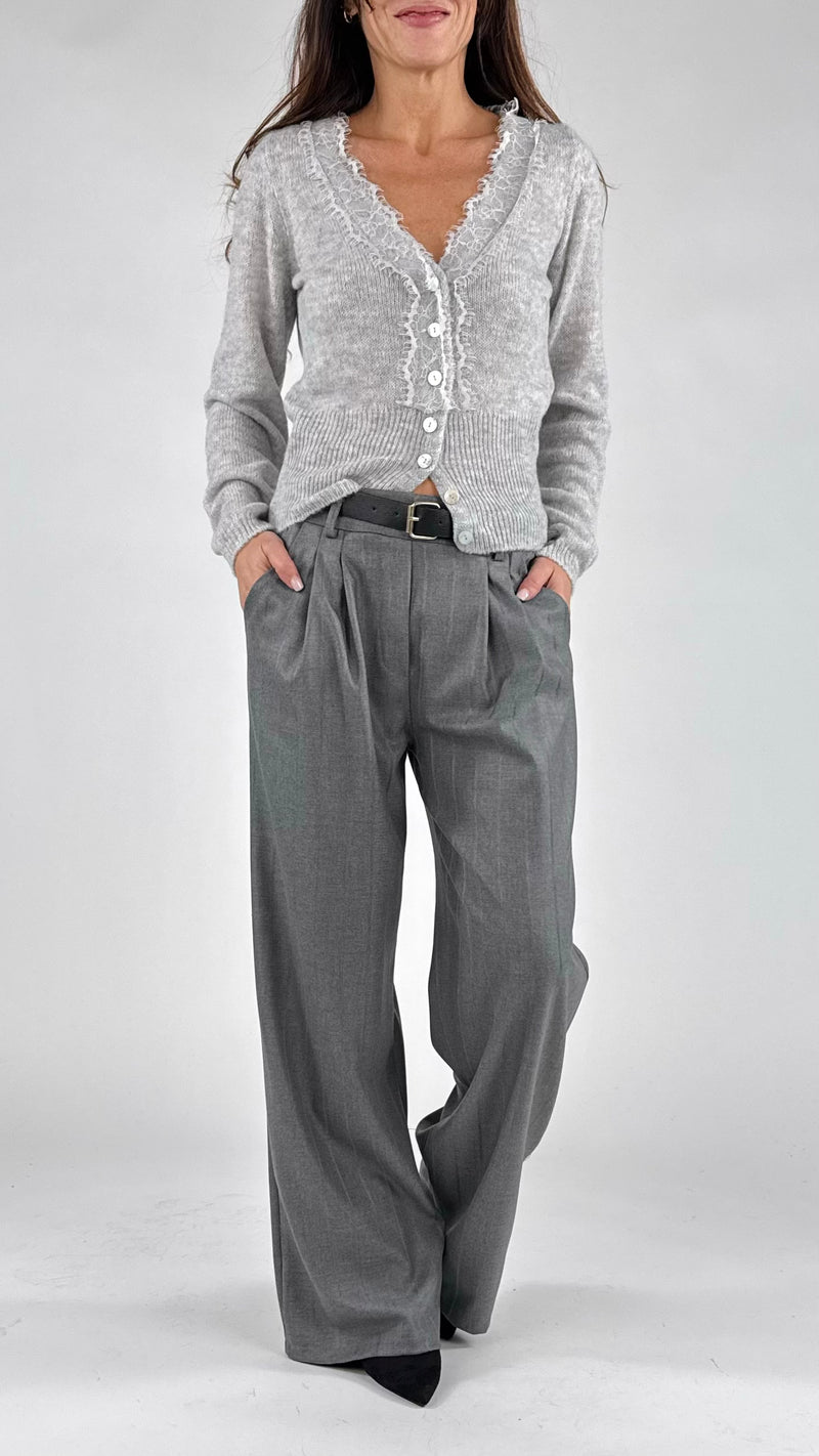 Pantalone manopesca gessato H.
