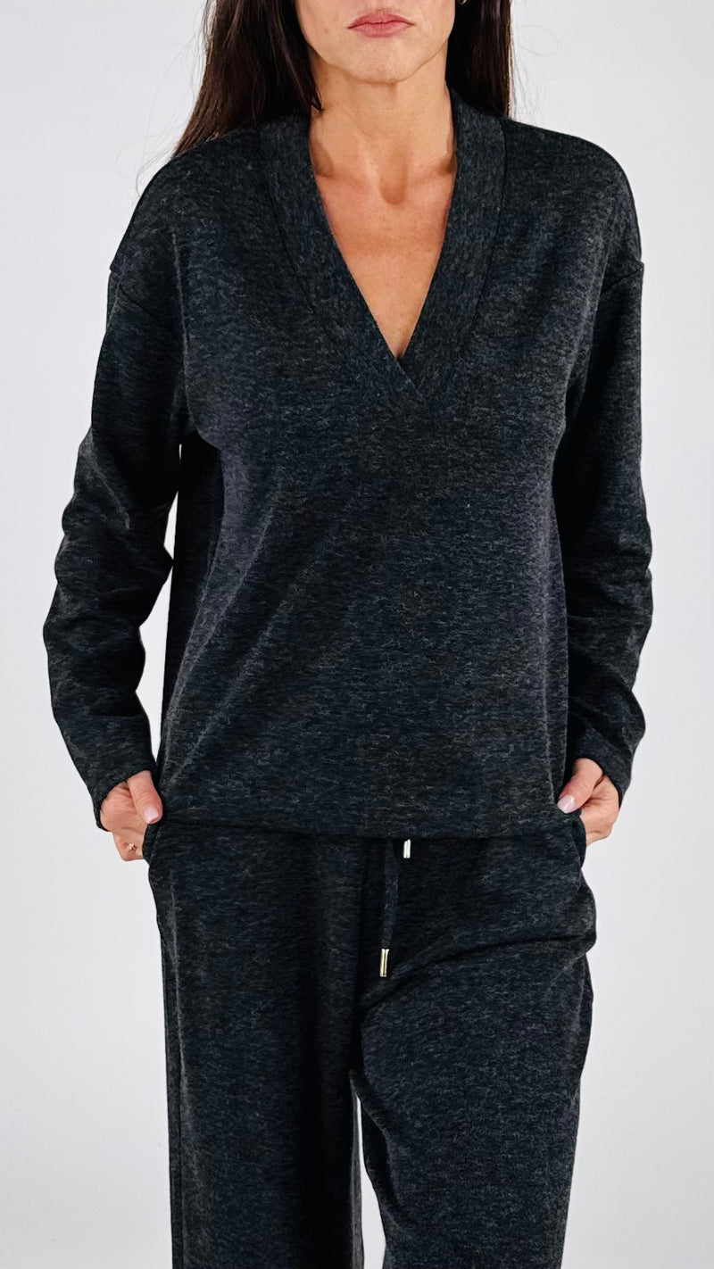 Maglia V jersey fiammata You