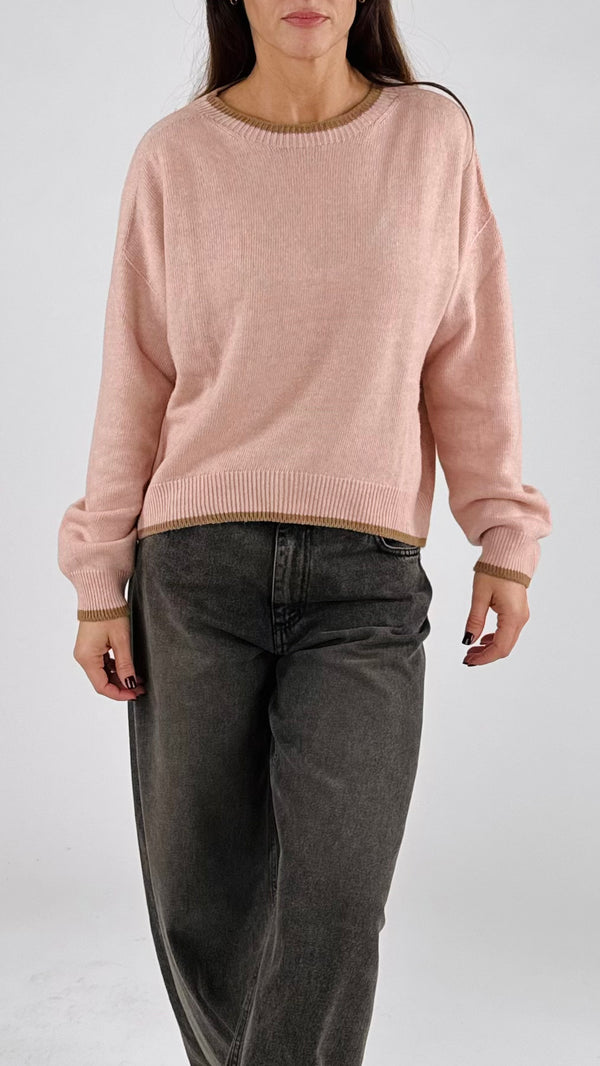 Pull cachemire bordo color