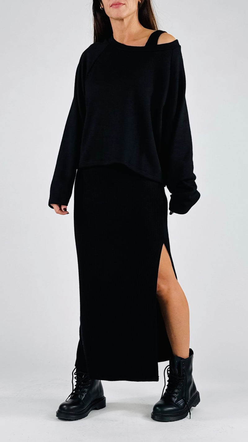 Abito costina+maglia H.