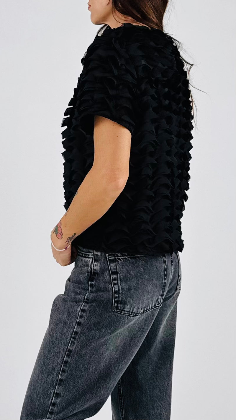 Camicina georgette onde T.