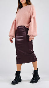 Longuette ecopelle H.