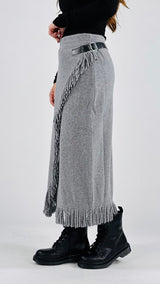 Gonna maglia frange Vic.