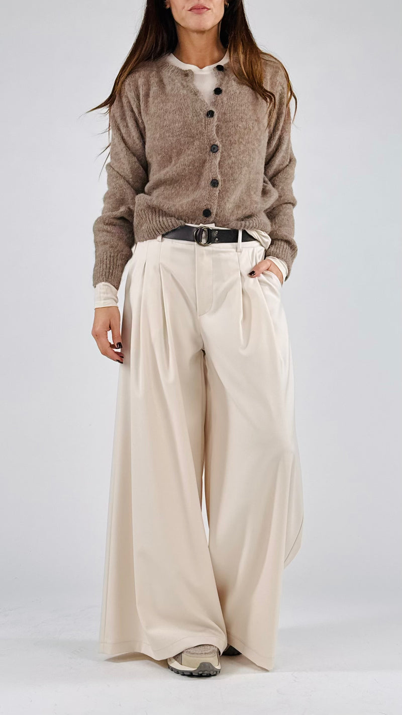 Pantalone doppia pence cucita H.