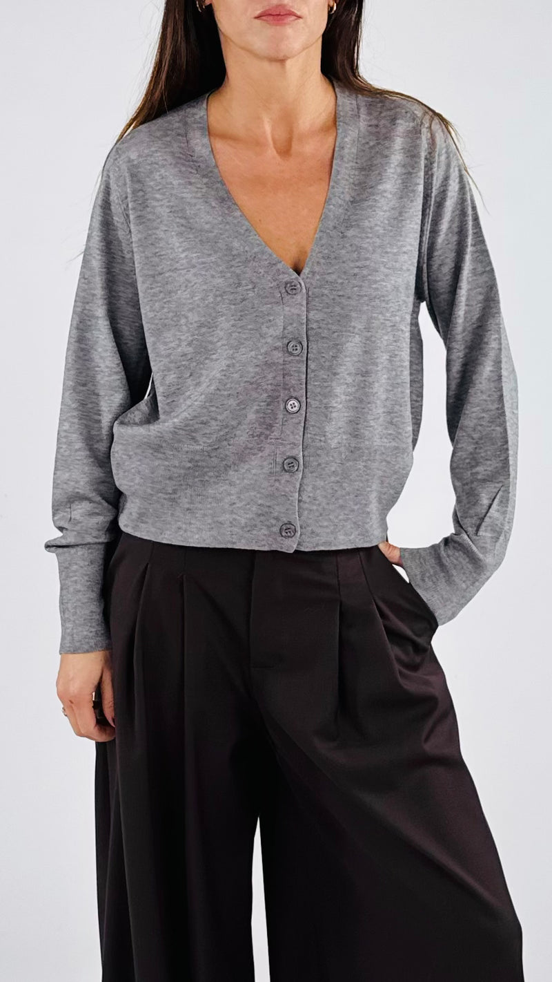 Cardiganino lana merinos twin