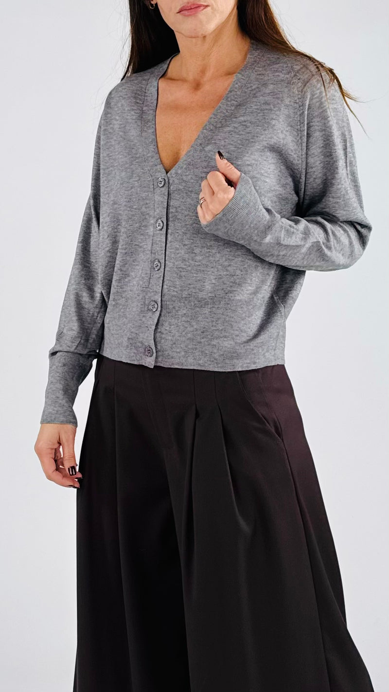 Cardiganino lana merinos twin