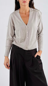 Cardiganino lana merinos twin