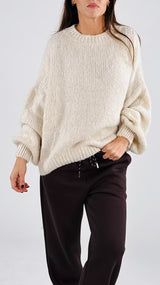 Pull over lana infeltrita You