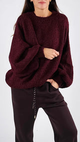 Pull over lana infeltrita You