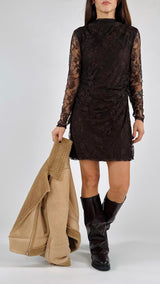 Abito tubino pizzo H.