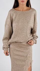 Maglia over jersey doppio filo H.