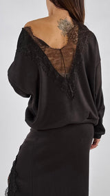 Maglia over jersey doppio filo H.