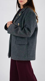 Cappotto corto panno Vic.