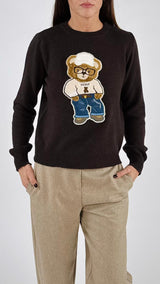 Pull teddy lana cachemire Vic.