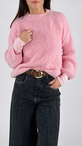 Pull alpaca collo in piedi H.