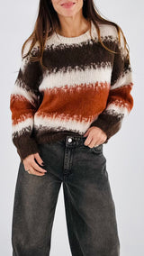 Pull intarsio riga H.