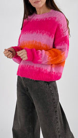 Pull intarsio riga H.