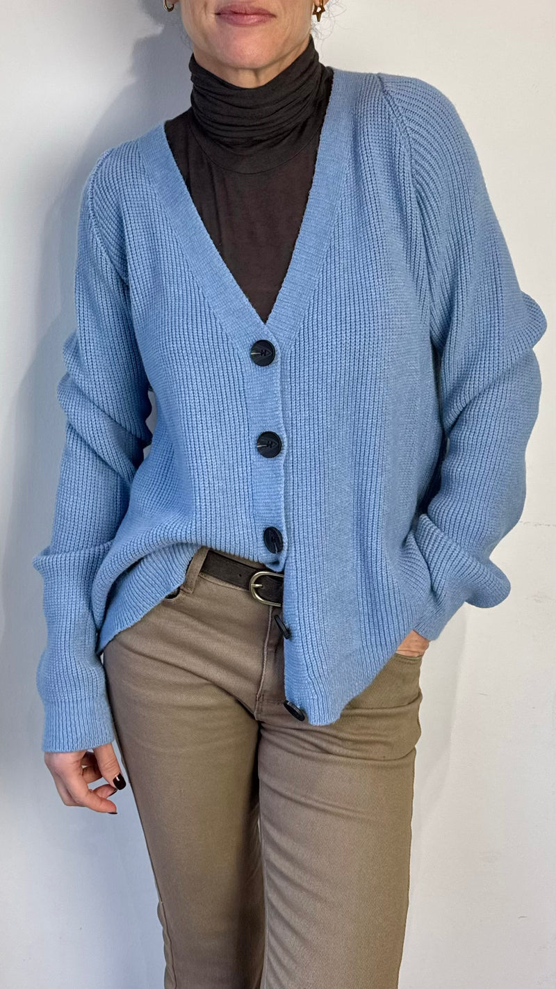 Cardigan over twin