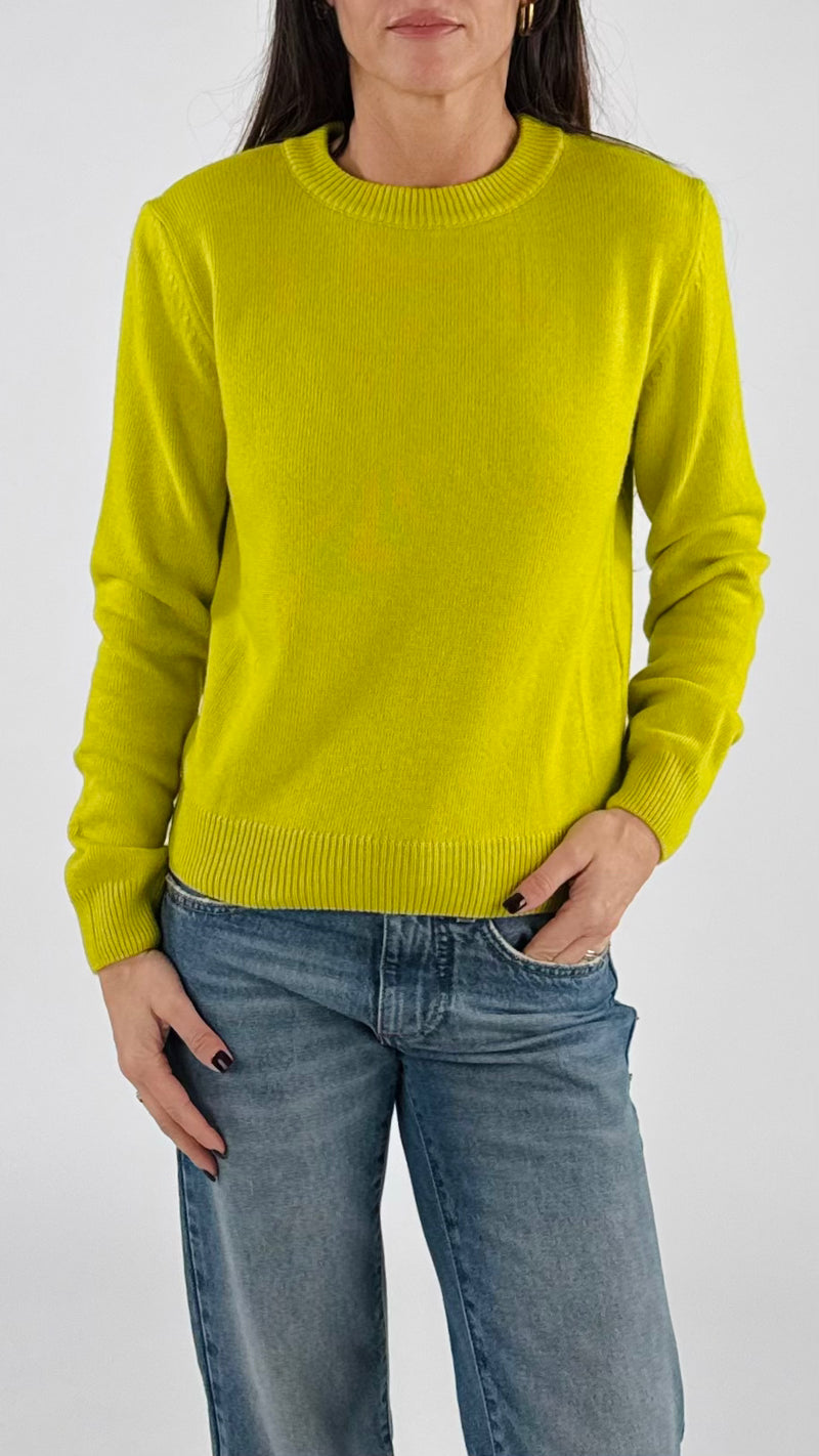 Pull spallina lana cachemire T.