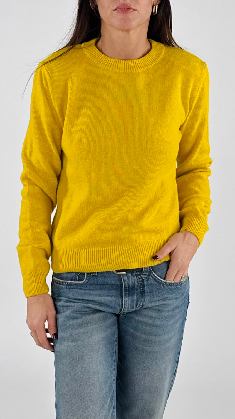 Pull spallina lana cachemire T.