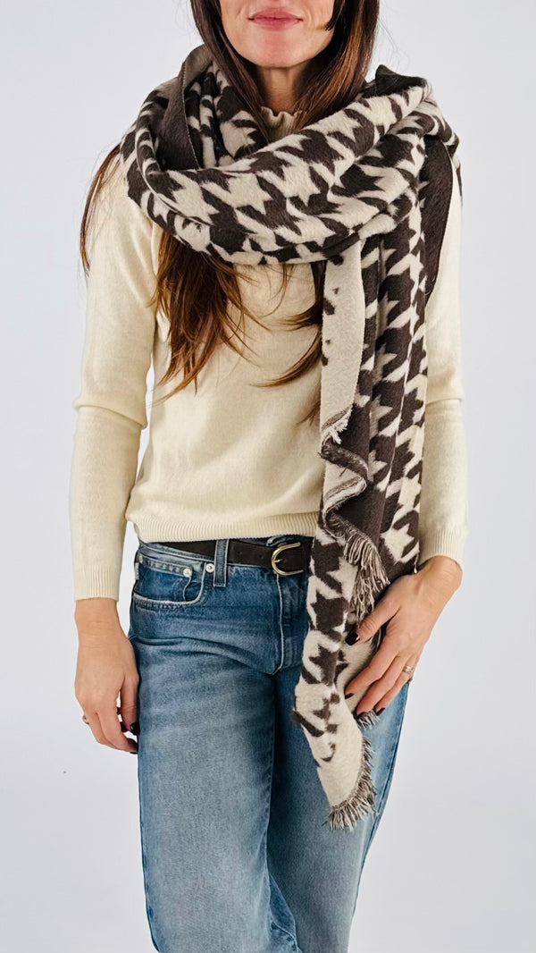 Sciarpa pied de poule