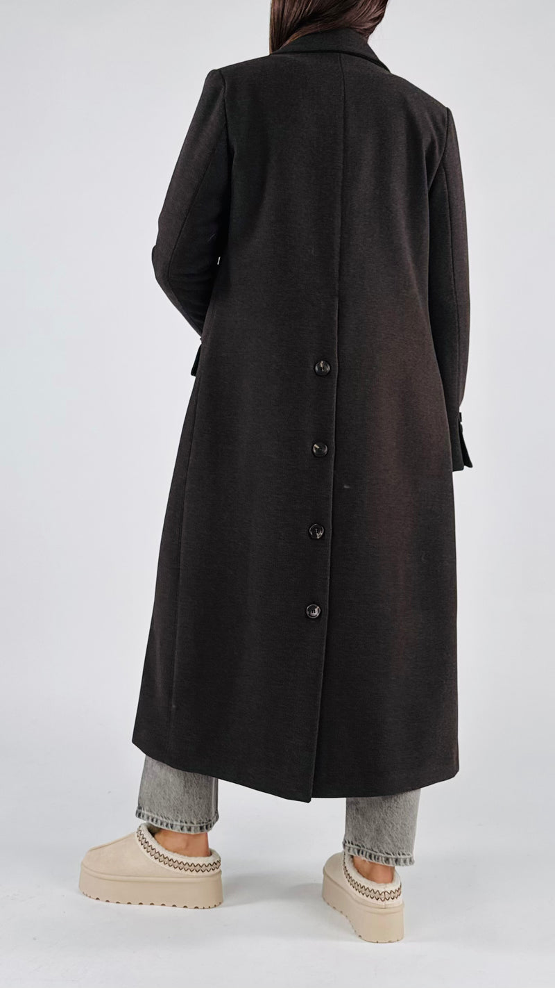 Cappotto doppiopetto diagonale T.