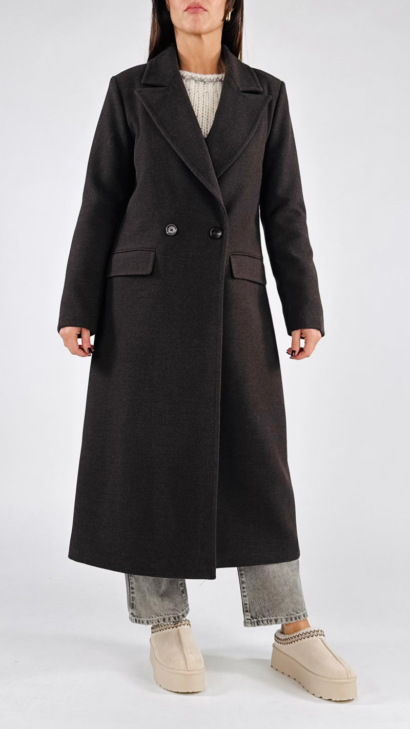 Cappotto doppiopetto diagonale T.