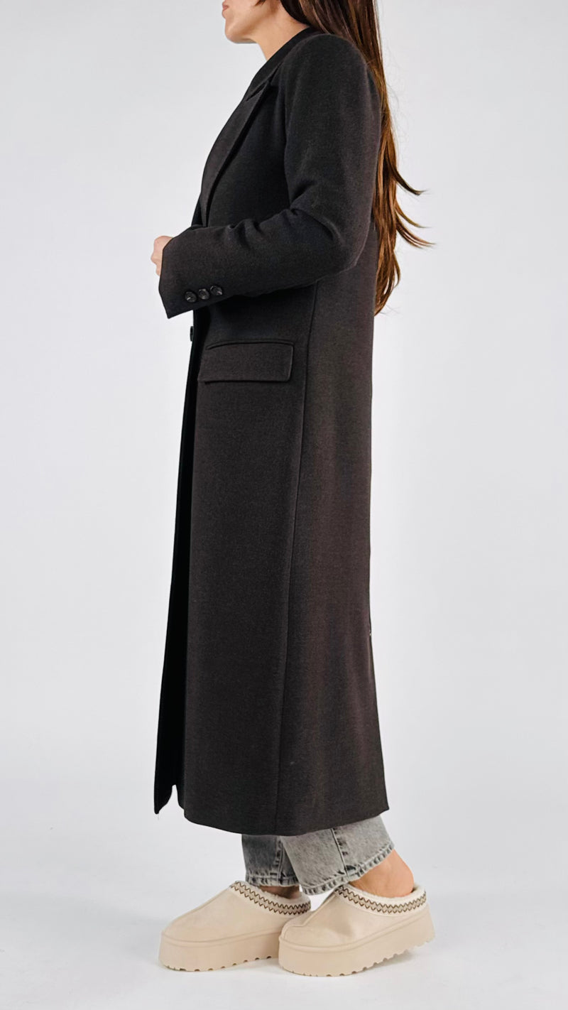 Cappotto doppiopetto diagonale T.