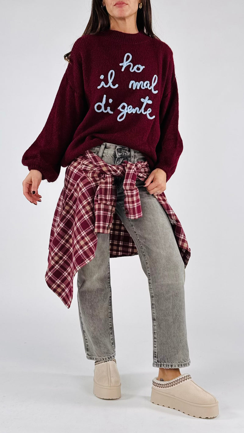 Pull "ho mal di gente"