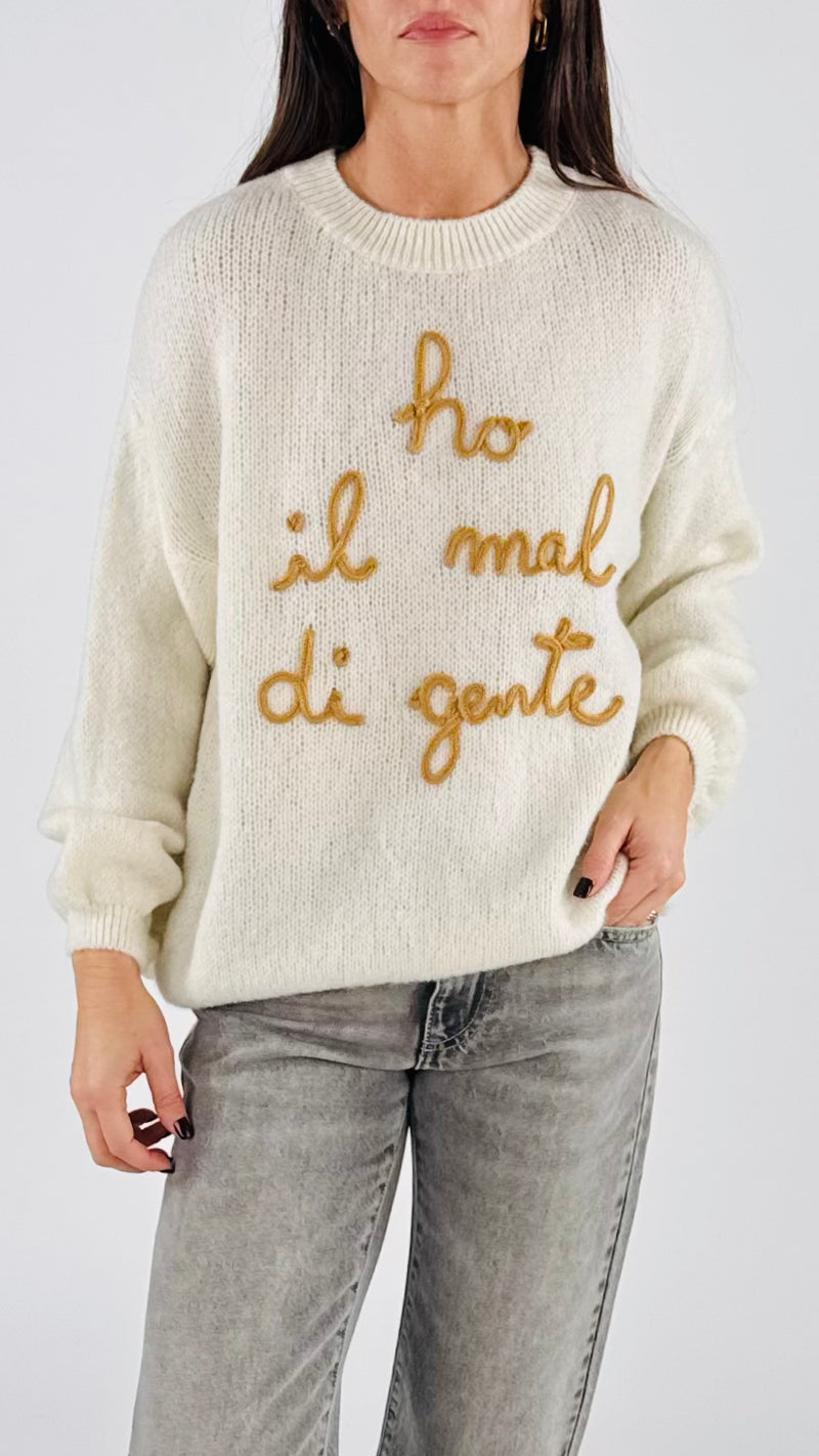 Pull "ho mal di gente"