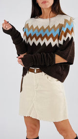 Pull zig zag manicotti H.