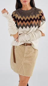 Pull zig zag manicotti H.