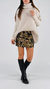 Mini full paillettes fiori