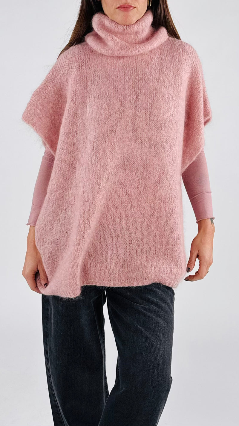 Maxi pull smanicato kidmohair H.