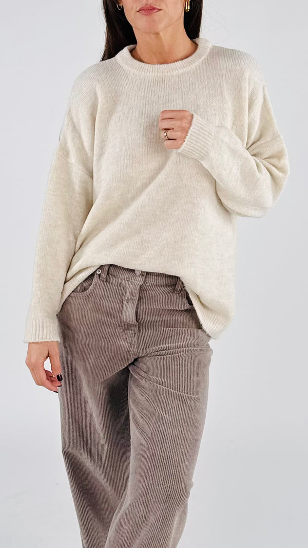 Pull over scollo pizzo dietro H.