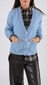 Cardigan viscosa taschine H.