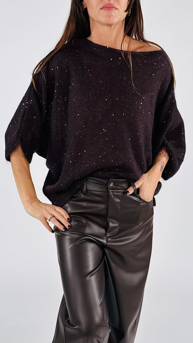 Scatoletta over micropaillettes H.