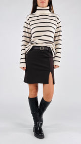 Mini punto milano cintura H.