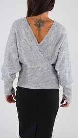 Pull fascione doppio incrocio H.
