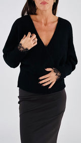 Pull fascione doppio incrocio H.