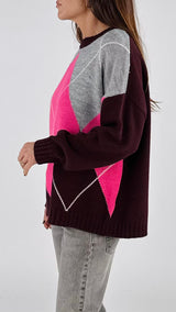 Pull losanghe color H.